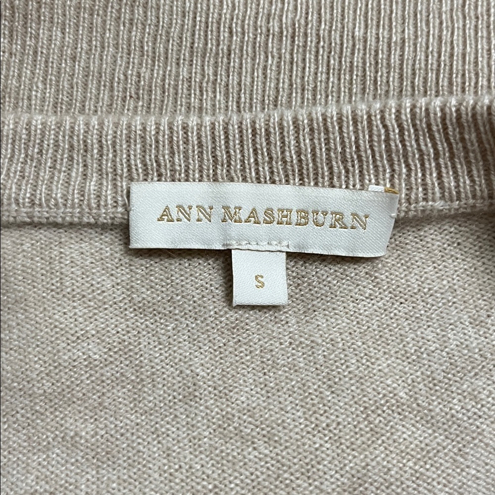 ANN MASHBURN Cream Cashmere Knit - Picture 7 of 12
